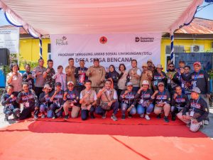PLN Perkuat Mitigasi Bencana di Wilayah Pesisir Hamadi Melalui Program Desa Siaga Bencana